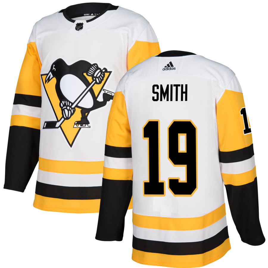 Reilly Smith Pittsburgh Penguins adidas Authentic Jersey - White