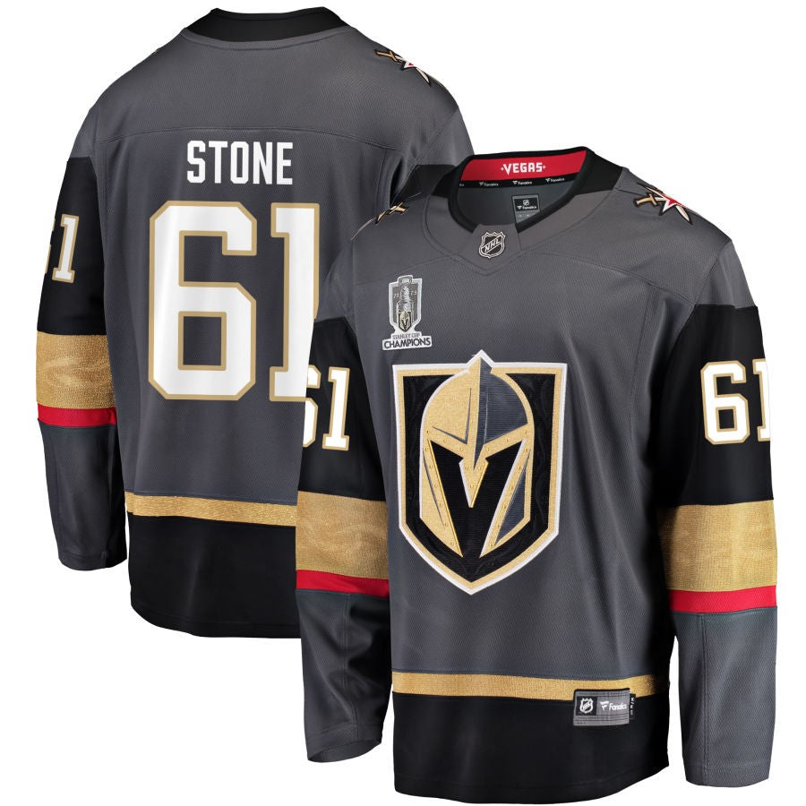 Mark Stone  Vegas Golden Knights Fanatics Branded 2023 Stanley Cup Champions Alternate Breakaway Jersey - Black