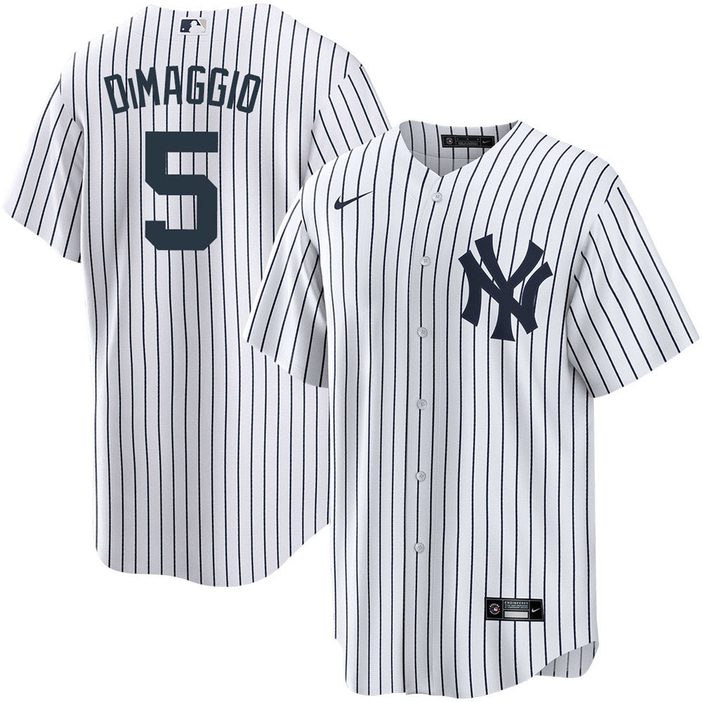 Men's New York Yankees Joe DiMaggio Replica Home Jersey - White